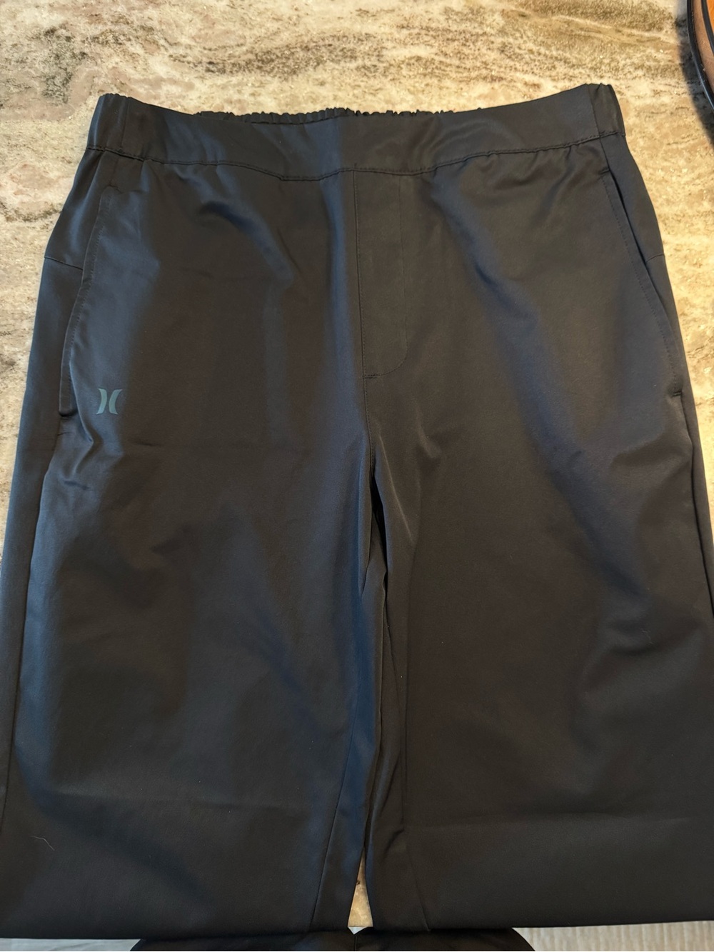 Hurley Men's Black Athletic Joggers
